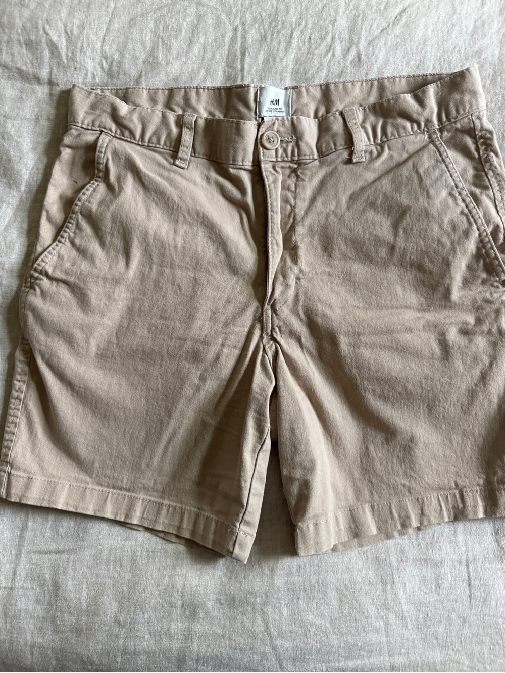H&M Men’s Tan Cotton Shorts